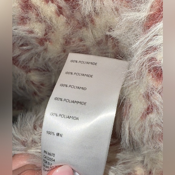 Free People Long Sleeve Knit Dress - Cream and Brown - Picture 10 of 10